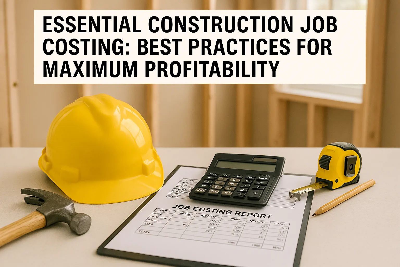 Essential Construction Job Costing Best Practices for Maximum Profitability