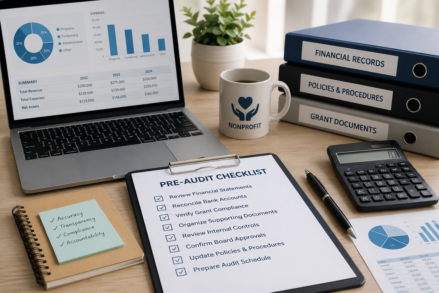 Preparing for Your Nonprofit Audit A Practical Pre-Audit Checklist